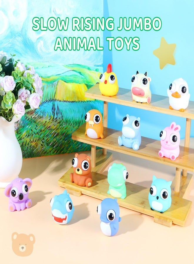 LiYiQ 12 PCS Squeeze Toys Eye Popping Squeeze Toy Fidget Toys Party Favors 4-8 Back to School Gifts for Easter Basket Stuffers Party Favors Gifts - Image 3